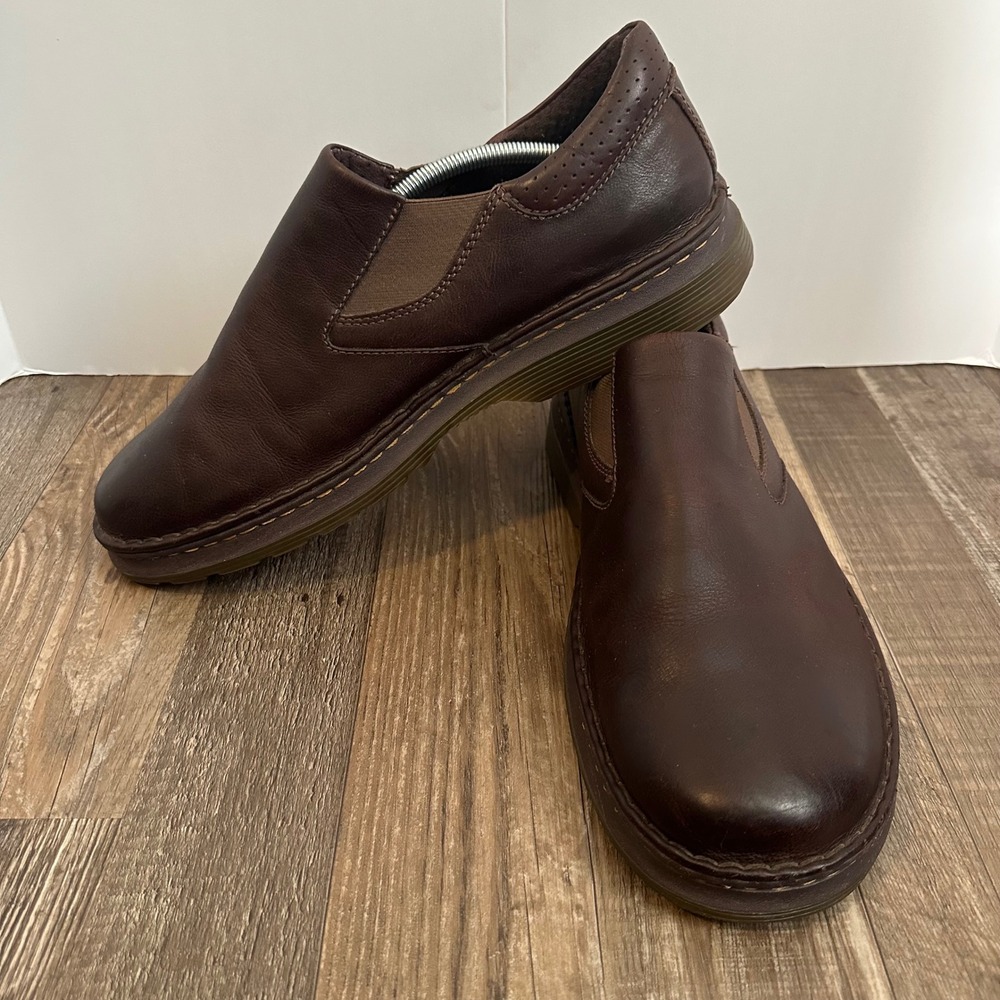 Dr. Martens Orson Mens Brown Leather Slip On Loafers Shoes Size 13 AW004